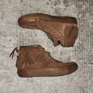 Suede Vans Sk8-Hi Moccasin shoes